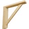 Ekena Millwork 2 1/2"W x 12 3/4"D x 12 1/4"H Traditional Shelf Bracket, Alder BKT02X12X12TRAL - alternate 1